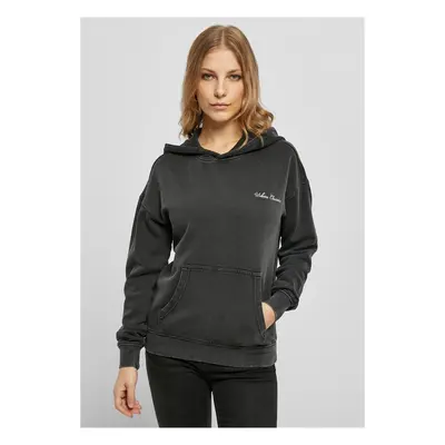 Urban Classics Ladies Small Embroidery Terry Hoody black