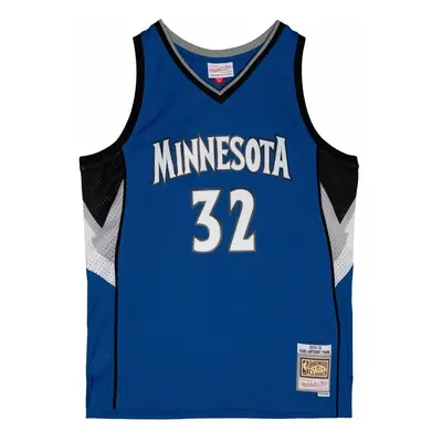 Mitchell & Ness Minnesota Timberwolves #32 Anthony Towns Swingman Road Jersey royal