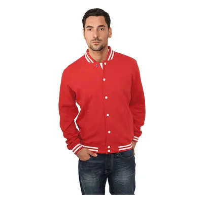 Urban Classics College Sweatjacket red