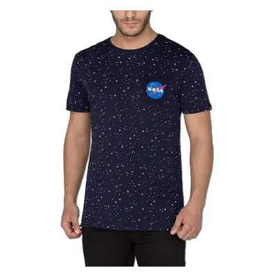 Férfi póló Alpha Industries Starry T-Shirt Rep. Blue