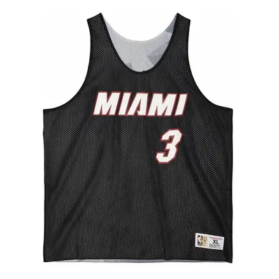 Mitchell & Ness Tank Top Miami Heat Reversible Mesh Tank black