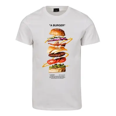 Mr. Tee A Burger Tee white