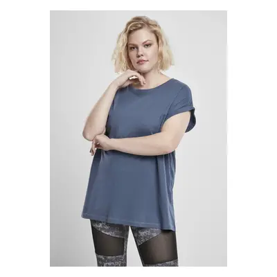 Urban Classics Ladies Extended Shoulder Tee vintageblue