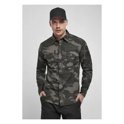 Brandit Slim Worker Shirt darkcamo