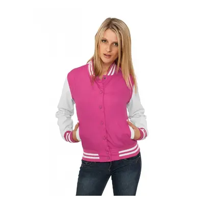 Urban Classics Ladies Light College Jacket fus/wht