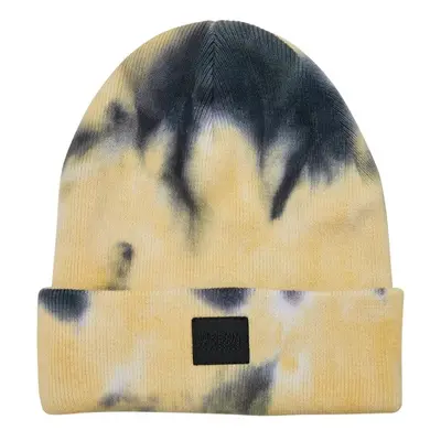 Urban Classics Tie Dye Beanie Kids yellow/black