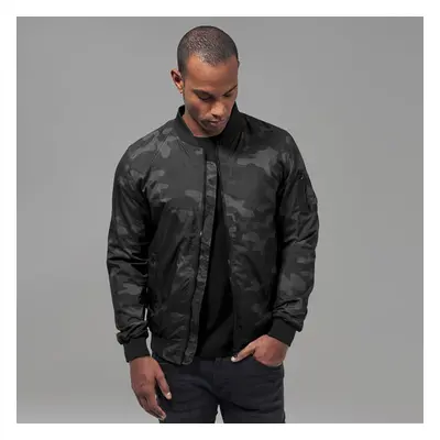 Urban Classics Light Camo Bomber Jacket darkcamo