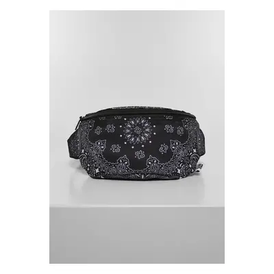 Urban Classics Bandana Print Hip Bag black