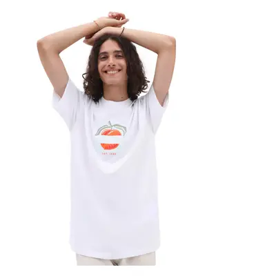 Férfi Pólo VANS PEACHY SS TEE WHITE