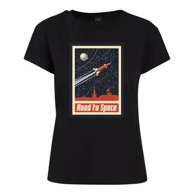 Mr. Tee Ladies Road To Space Box Tee black