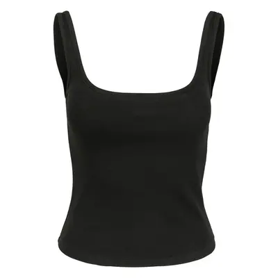 Urban Classics Ladies Wide Neck Top black