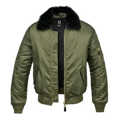 Brandit MA2 Jacket Fur Collar olive