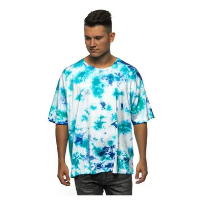 Cayler & Sons CSBL Meaning Of Life Tie Dye Box Tee white/blue