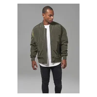 Urban Classics Oversized Bomber Jacket dark olive