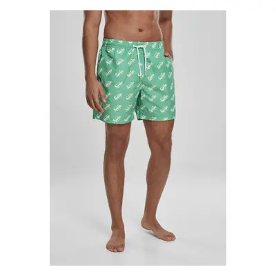 Mr. Tee Sprite Logo AOP Swimshorts green