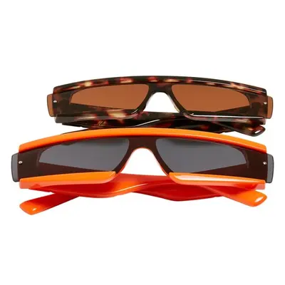 Urban Classics Sunglasses Alabama 2-Pack orange/brown