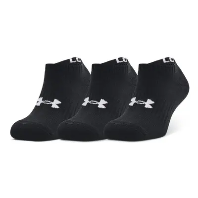 Under Armour UA Core No Show 3Pk-BLK