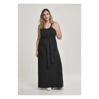 Urban Classics Ladies Long Racer Back Dress black