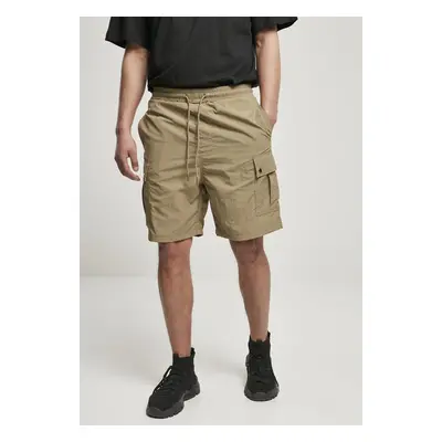 Urban Classics Nylon Cargo Shorts khaki