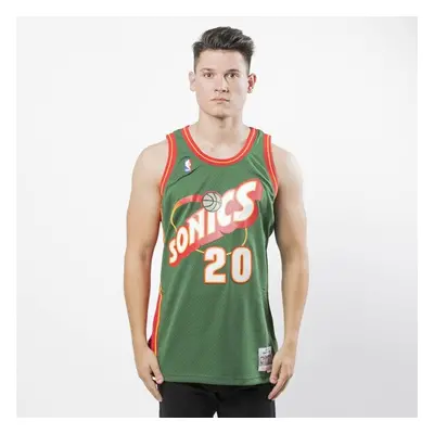 Mitchell & Ness Seattle SuperSonics #20 Gary Payton green Swingman Jersey