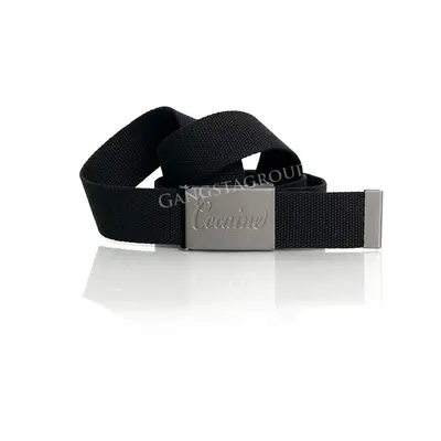 Cocaine Life Basic Logo Belt Black