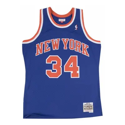 Mitchell & Ness New York Knicks #34 Charles Oakley Swingman Jersey royal