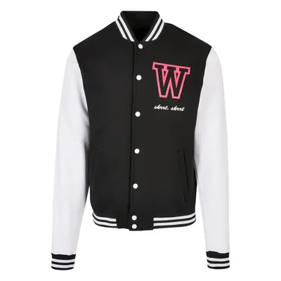 Mr. Tee Wonderful College Jacket blk/wht