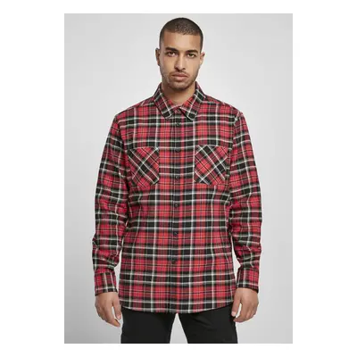 Urban Classics Checked Roots Shirt red/black