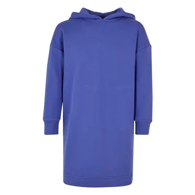 Urban Classics Girls Oversized Terry Hoody Dress purpleday