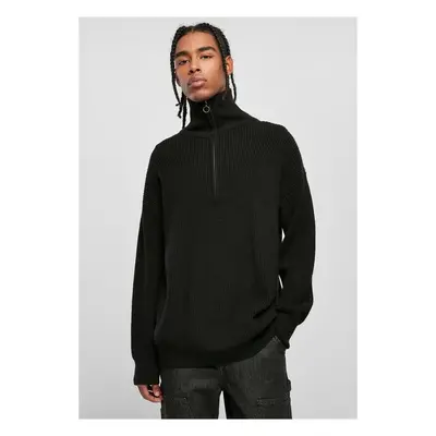 Urban Classics Oversized Knitted Troyer black