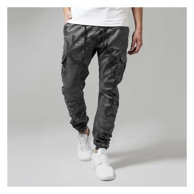 Urban Classics Camo Cargo Jogging Pants grey camo