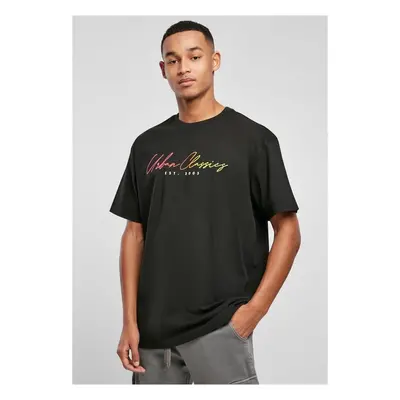 Urban Classics Script Logo Tee black