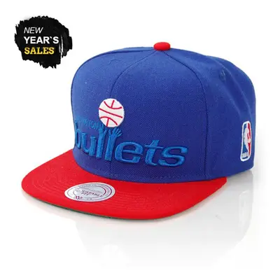 Mitchell & Ness XL Logo Washington Bullets 2 Tone Snapback