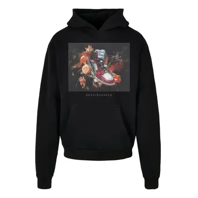 Mr. Tee Renairssance Painting Oversize Hoodie black