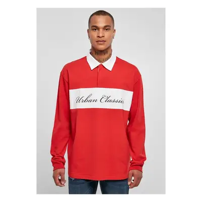 Urban Classics Oversized Rugby Longsleeve hugered