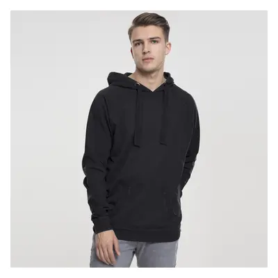 Férfi pulóver Urban Classics Garment Washed Terry Hoody darkgrey