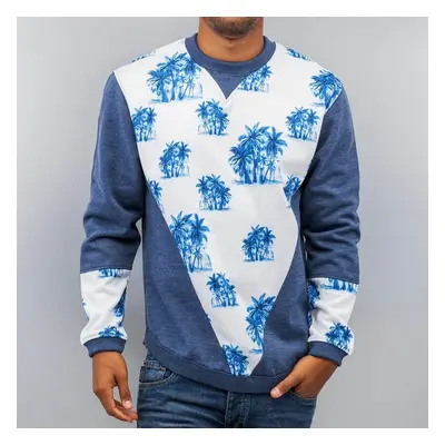 Just Rhyse Palms Sweatshirt Blue