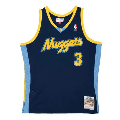 Mitchell & Ness Denver Nuggets #13 Allen Iverson Alternate Jersey navy