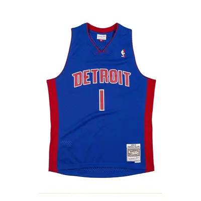 Mitchell & Ness Detroit Pistons #1 Chauncey Billups Swingman Jersey royal