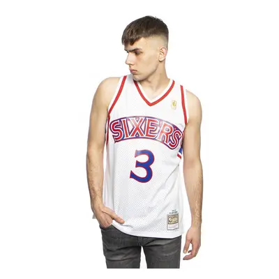 Mitchell & Ness Philadelphia 76ers #3 Allen Iverson white/white Swingman Jersey