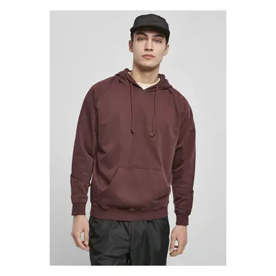 Urban Classics Overdyed Hoody cherry