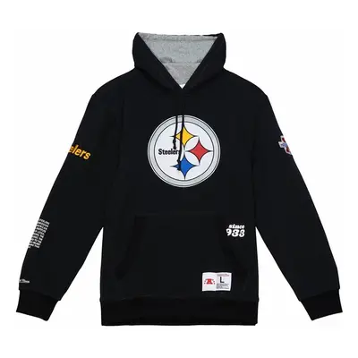 Mitchell & Ness sweatshirt Pittsburgh Steelers Team Origins Fleece Hoody black