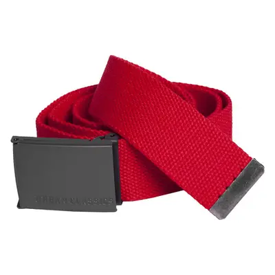 Urban Classics Canvas Belts red