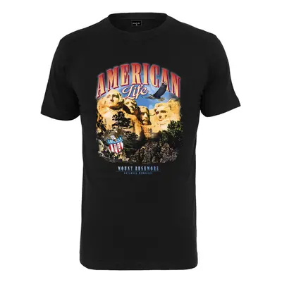 Mr. Tee American Life Mount Roushmore Tee black