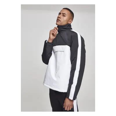 Urban Classics 2-Tone Padded Pull Over Jacket white/black