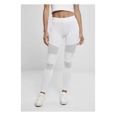 Urban Classics Ladies Tech Mesh Leggings white