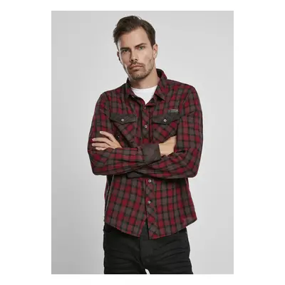 Brandit Duncan Checked Shirt red/brown