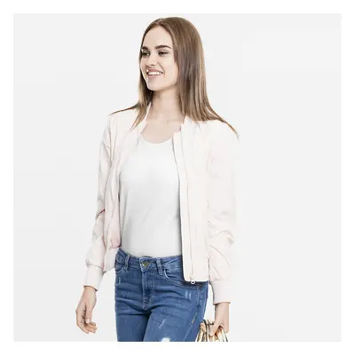 Urban Classics Ladies Light Bomber Jacket light pink