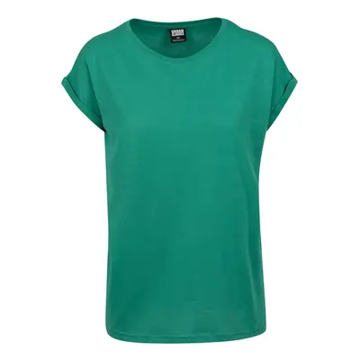 Urban Classics Ladies Extended Shoulder Tee fresh green