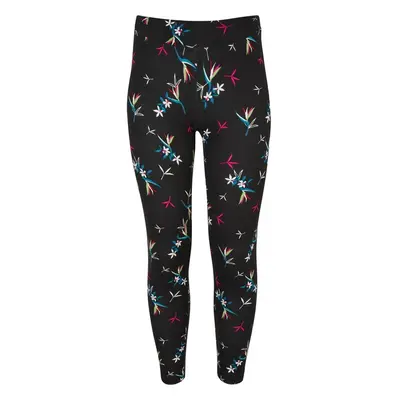 Urban Classics Girls Soft AOP Leggings blackfloret